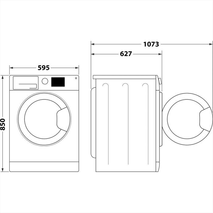 WHIRLPOOL - Lavatrice FFB 9479 BV IT 9 Kg Classe A