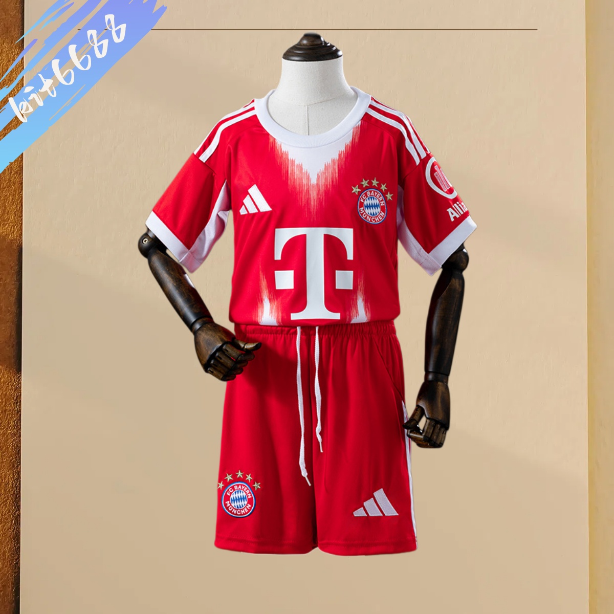 2025/2026 Bayern Munich Home Football shirt (Kids Kit socks)