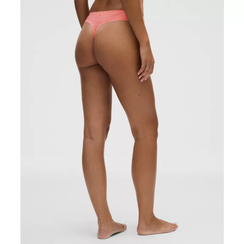 InvisiWear Mid-Rise Thong Underwear