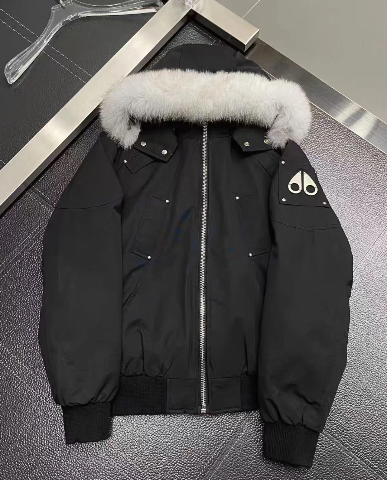 Moncler down jacket, top-tier quality.