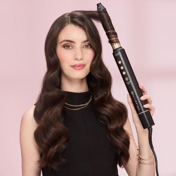 BELLISSIMA IMETEC - STYLER AD ARIA DIGITALE PRODIGY 4IN1-Black Matt, Gold