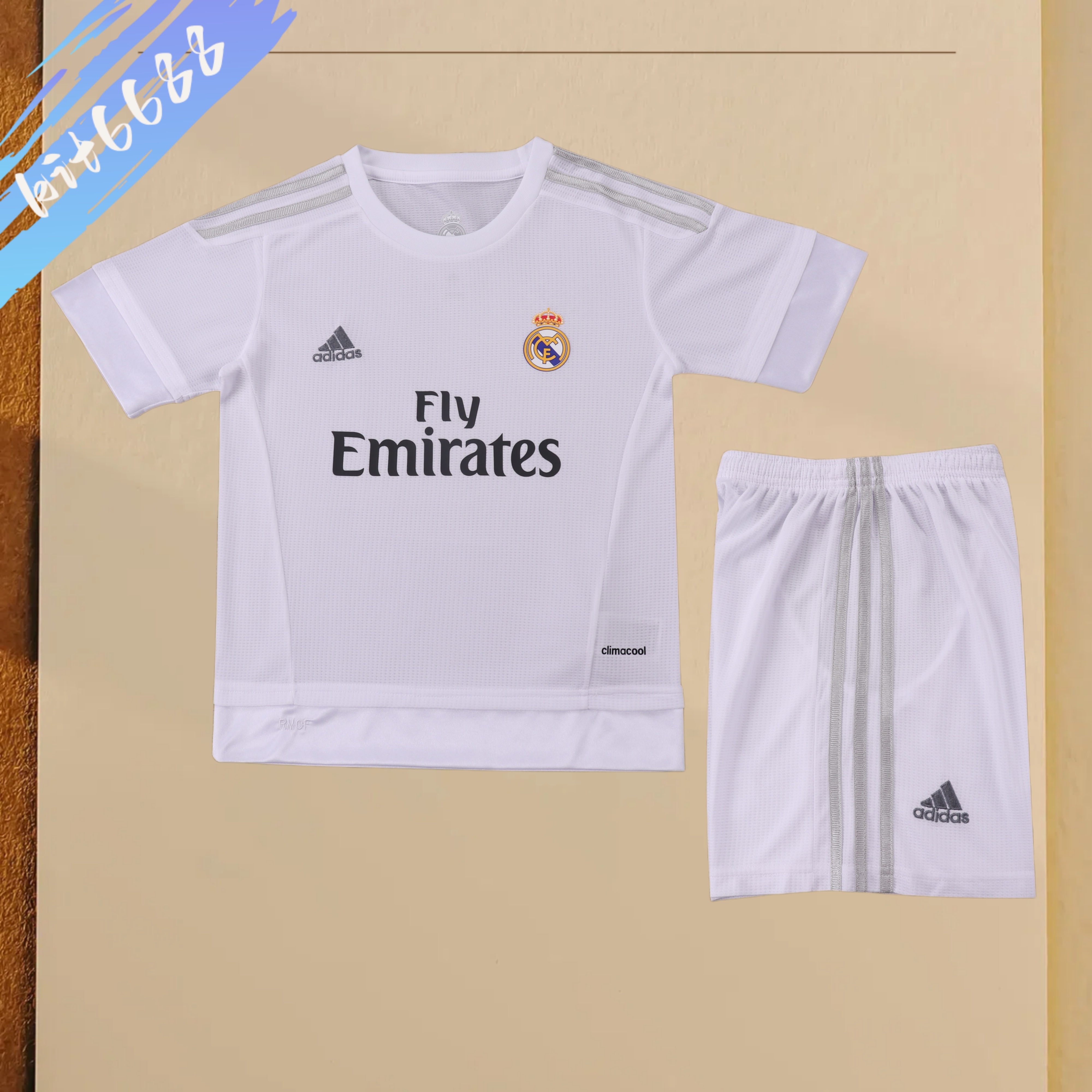 2015/2016 Real Madrid home  Retro Kids Set