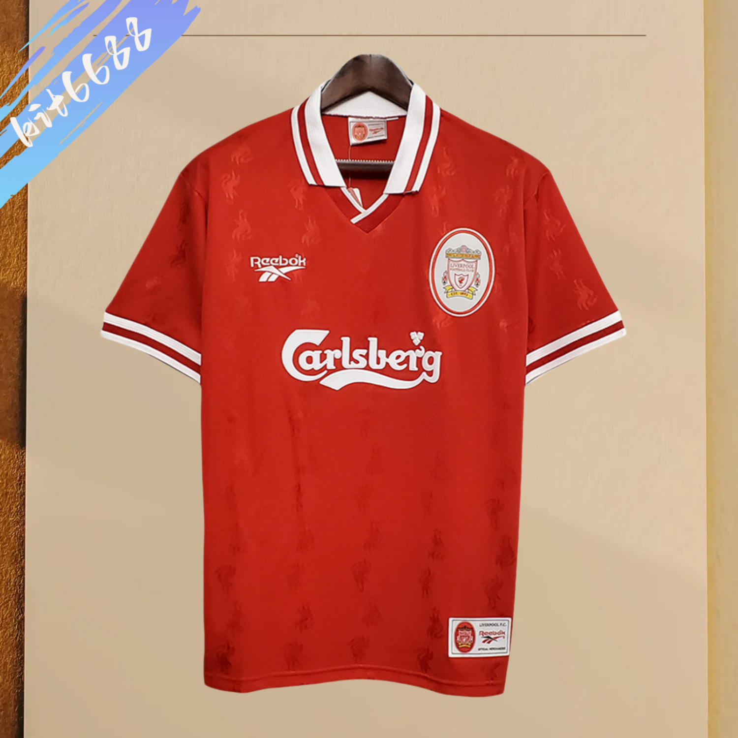 1996/1997 Liverpool Retro Home Football Shirt