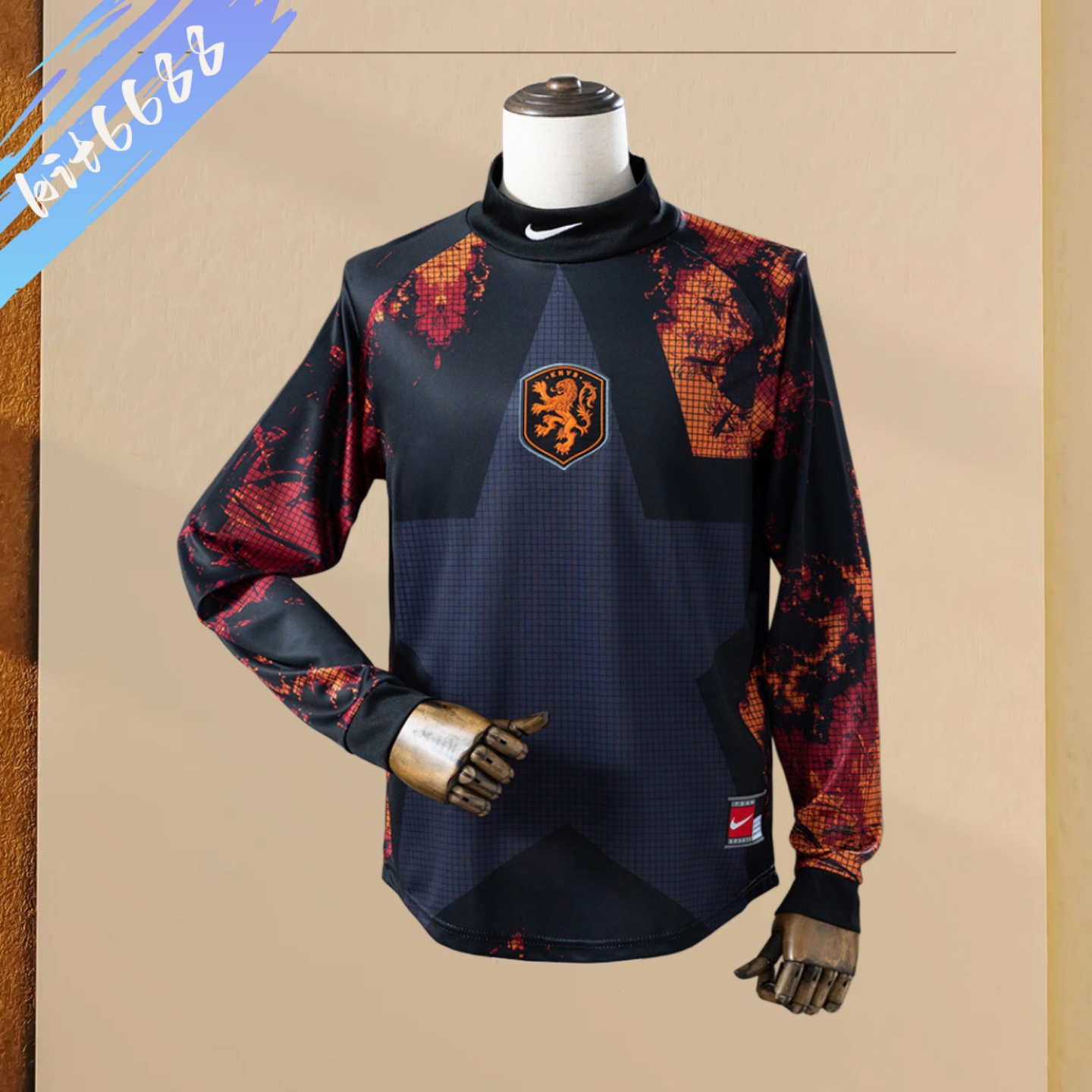 2026/2027 Netherlands Goalkeeper Long-Sleeved  Football Shirt （Fan Edition）