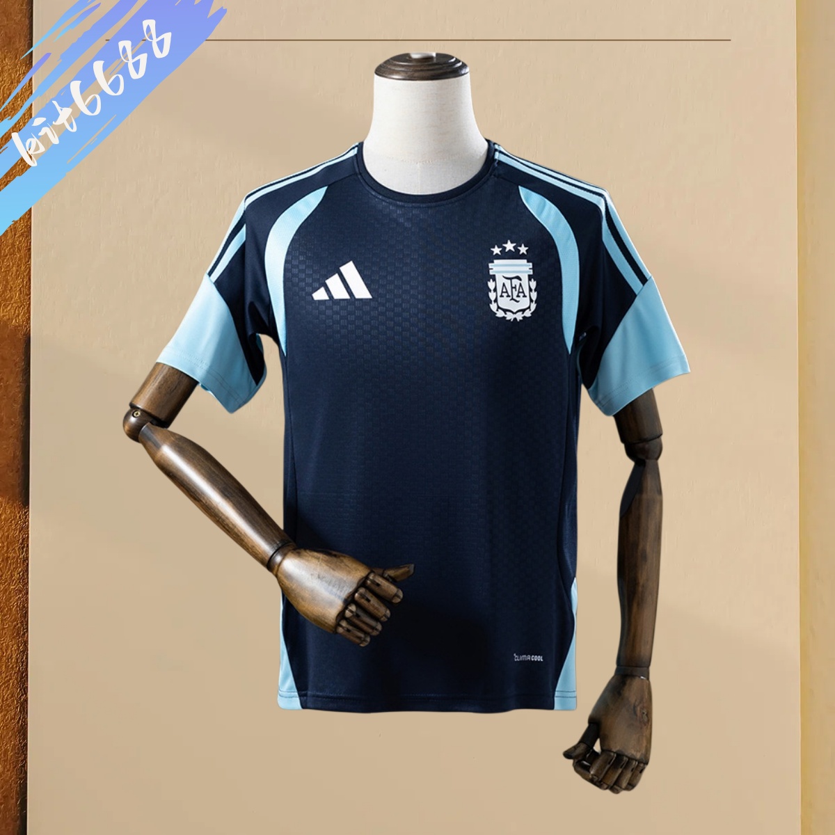 2026 Argentina Training - Black Jersey Football Shirt Fans