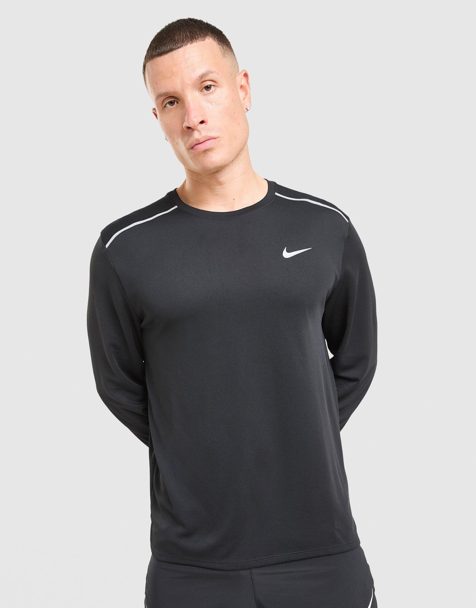 Nike Miler Langarmshirt Herren