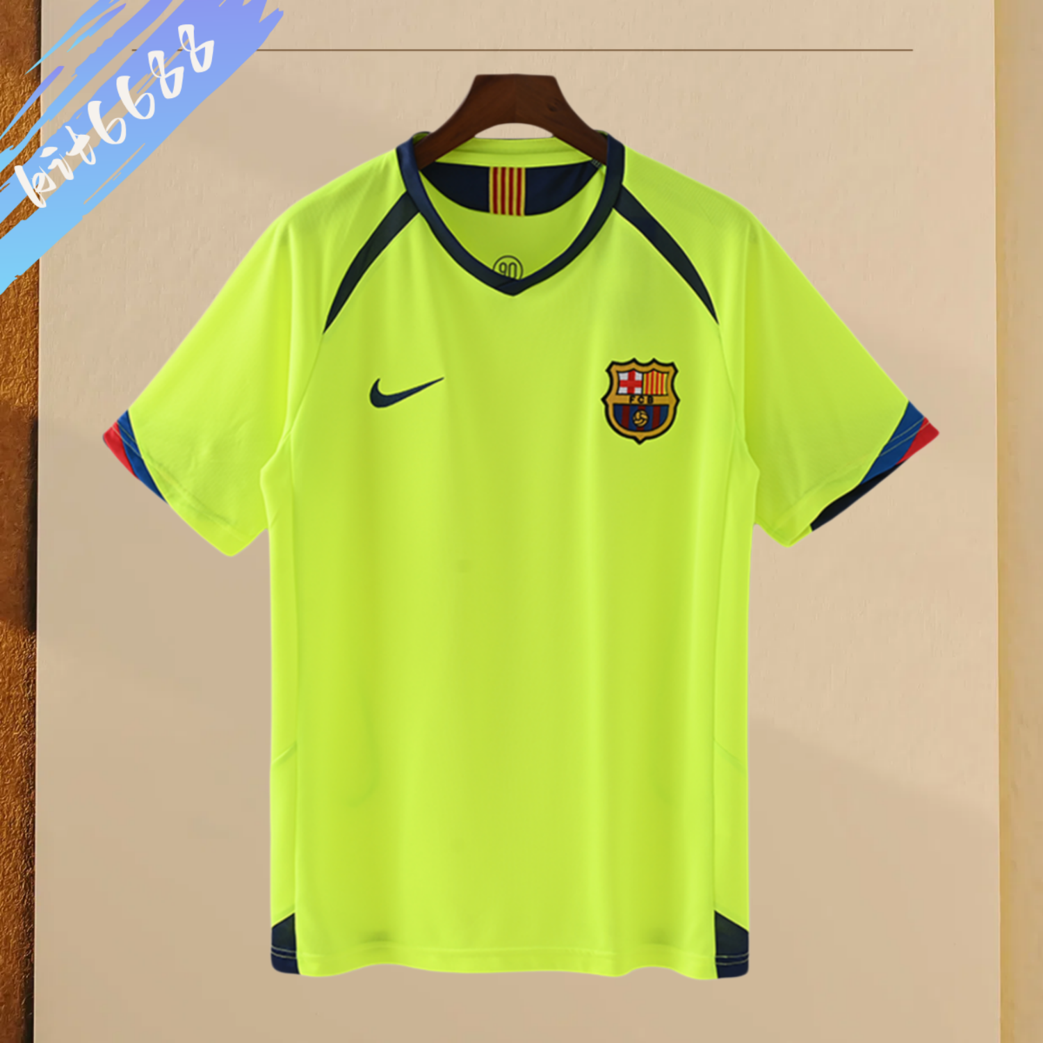 2005/2006 Barcelona Away Retro Football Shirt