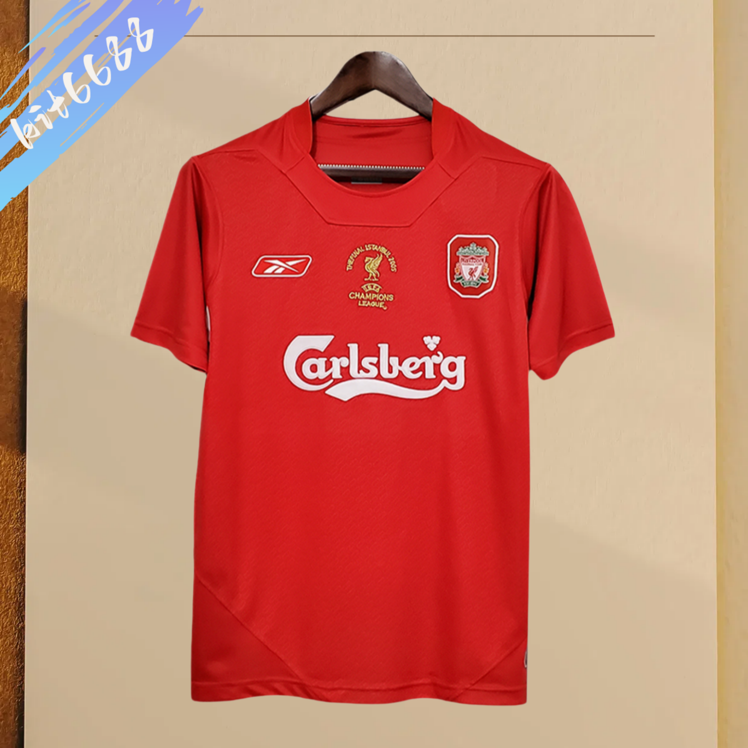 2004/2005 Liverpool Home Retro football shirt