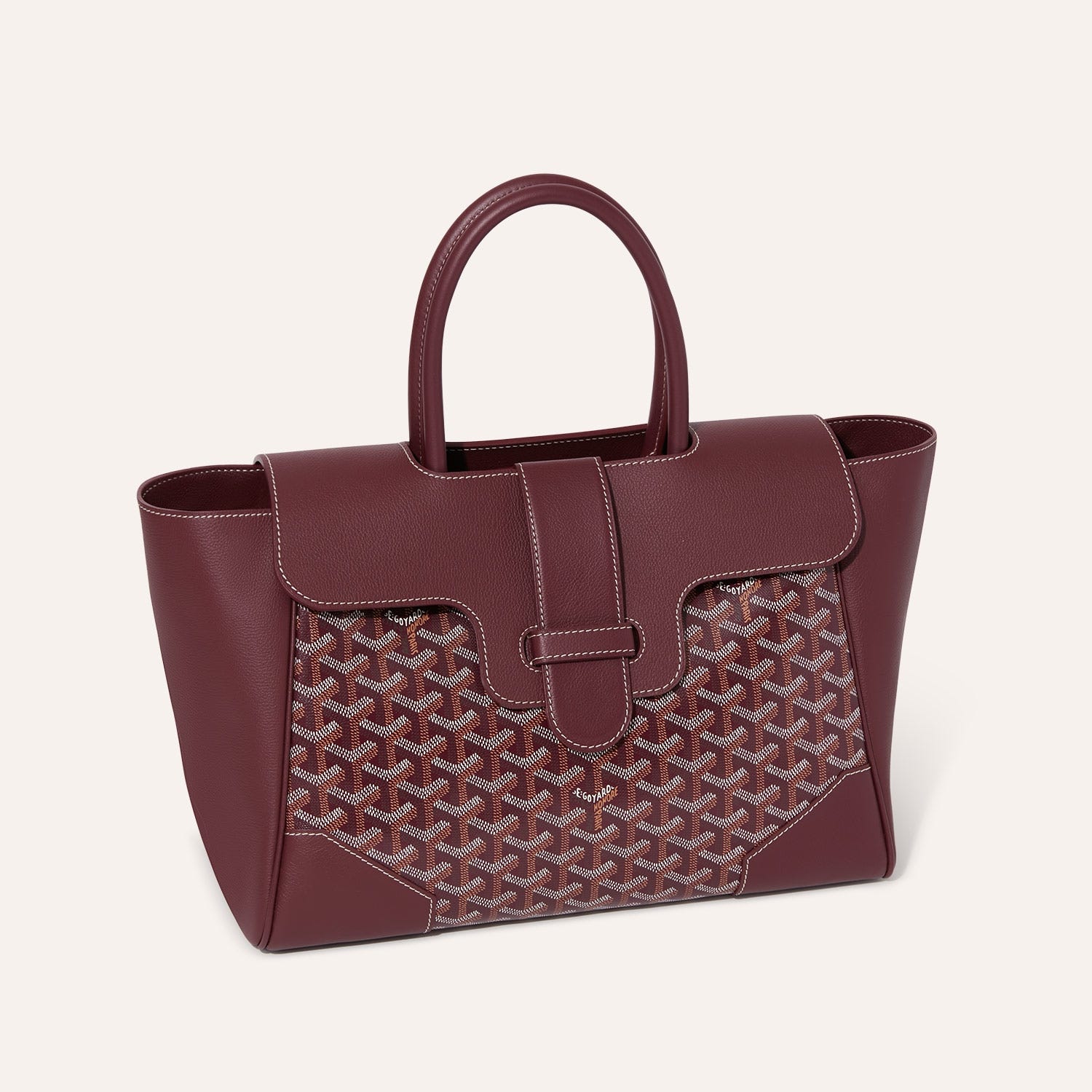 Saïgon tote bag Burgundy