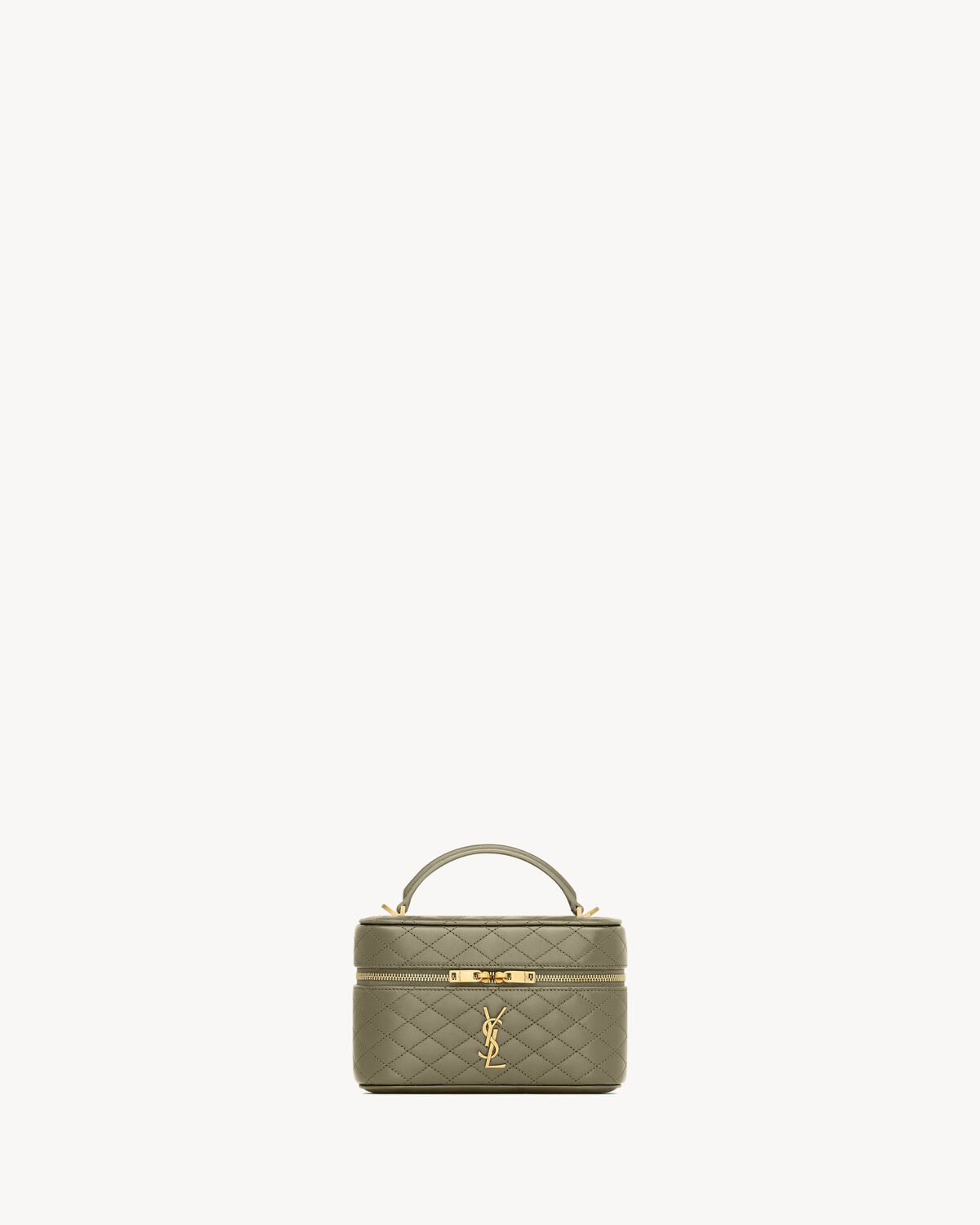 gaby vanity bag in lambskin STRONG MOSS