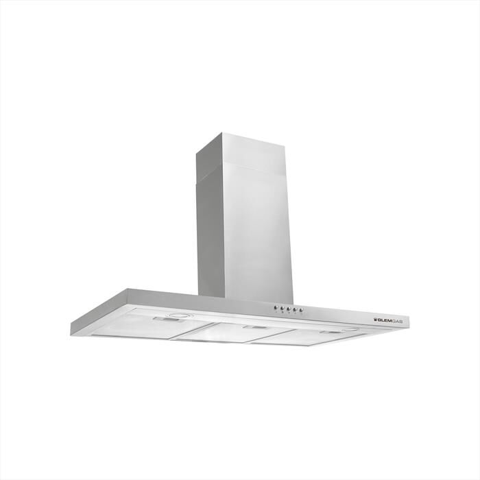GLEM GAS - Cappa a parete GHB984IX-INOX