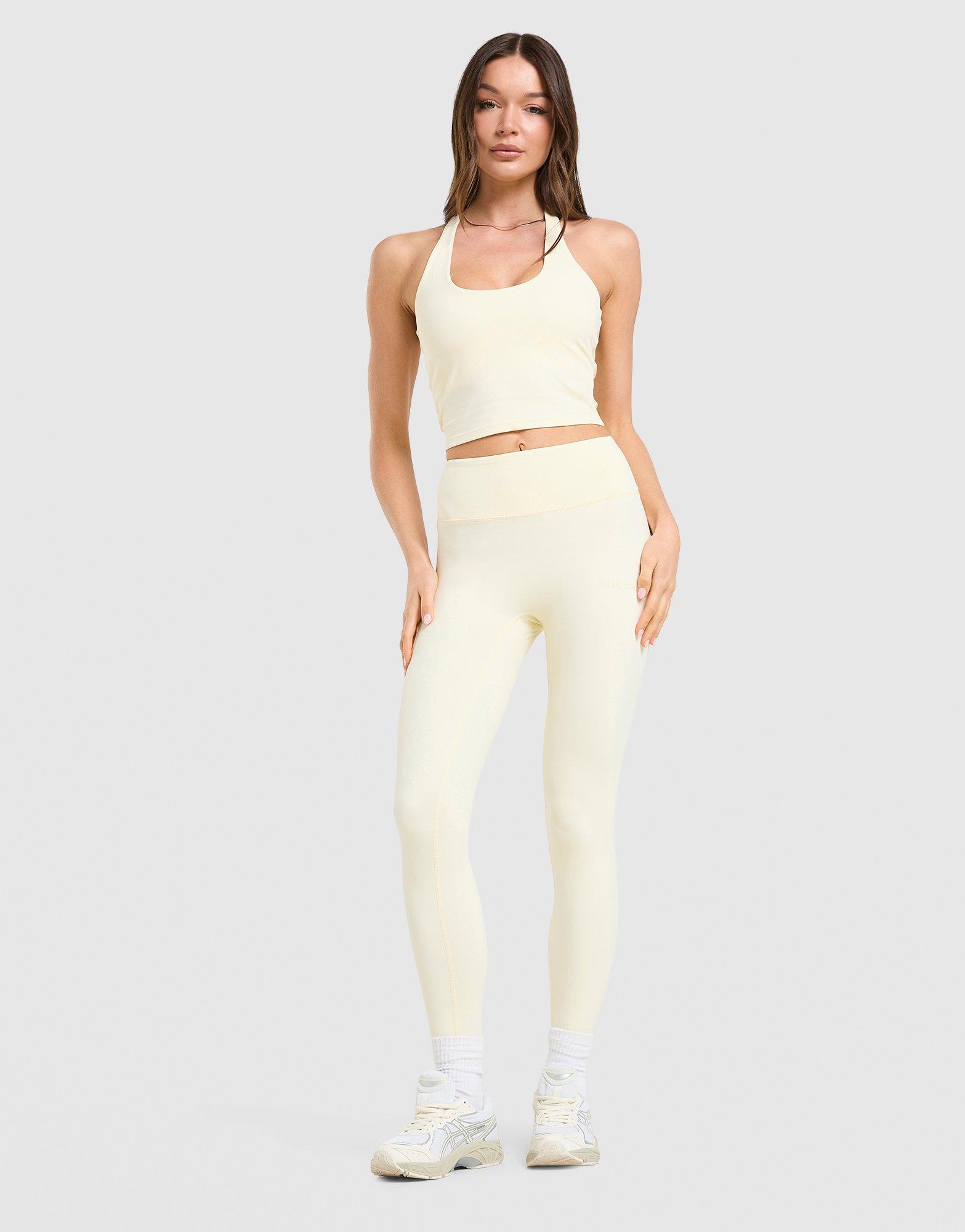 DAILYSZN Sculpt Halter Neck Tank Top