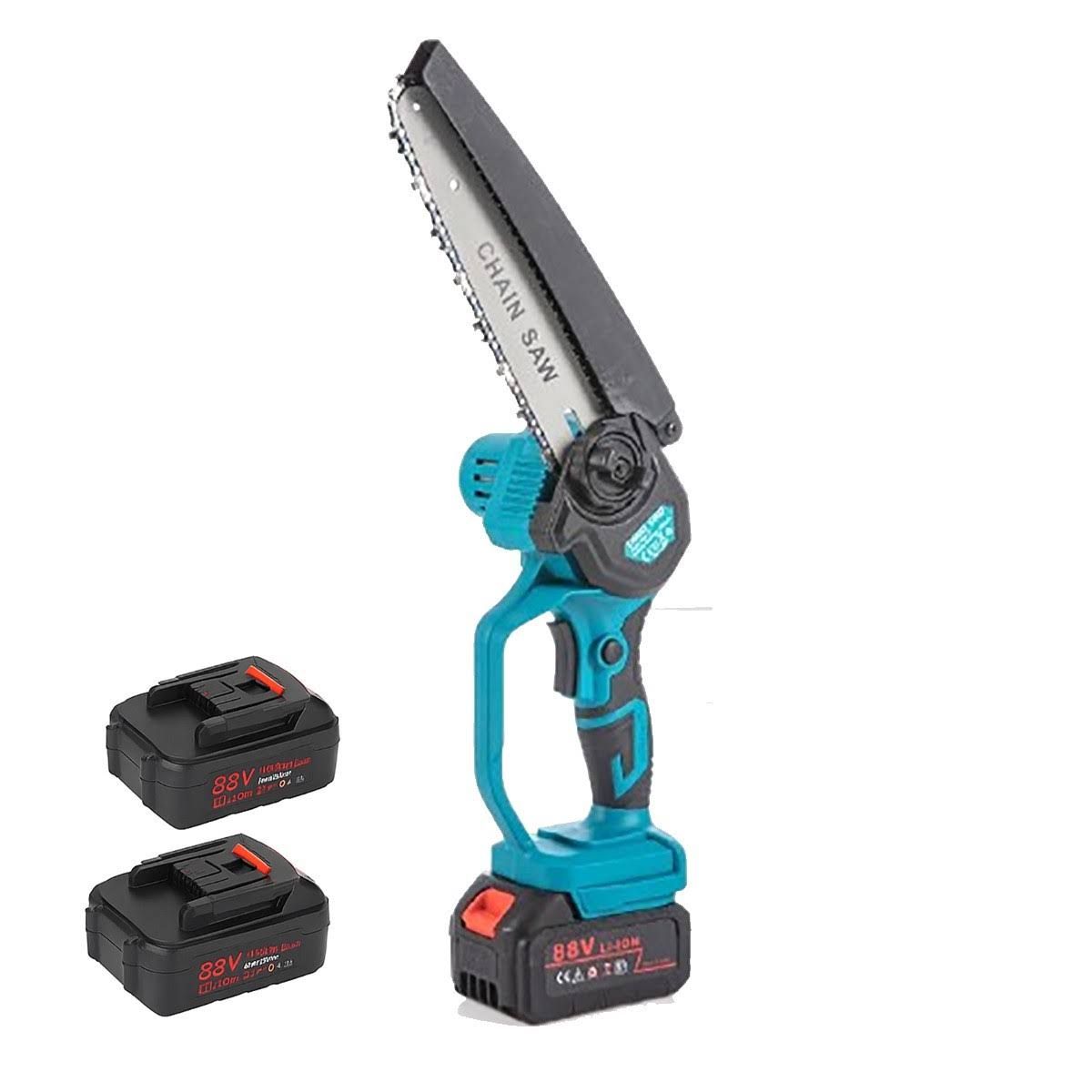 SC0 Mini Motosega 8 Portatile Ricaricabile A Batteria 88v Potatura Legno 08205