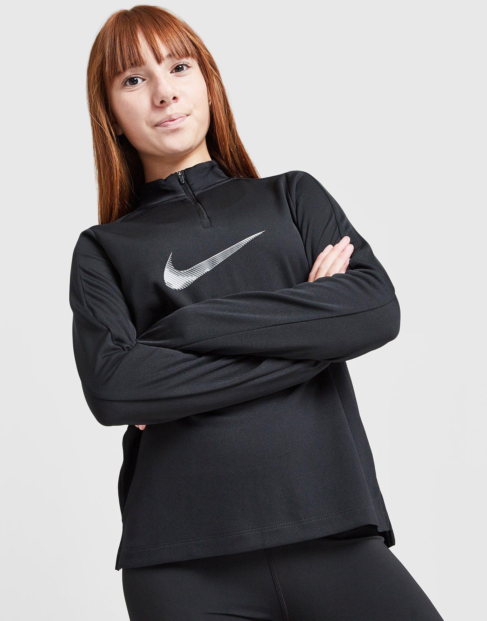 Nike Girls' Swoosh 1/2 Zip Top Kinder