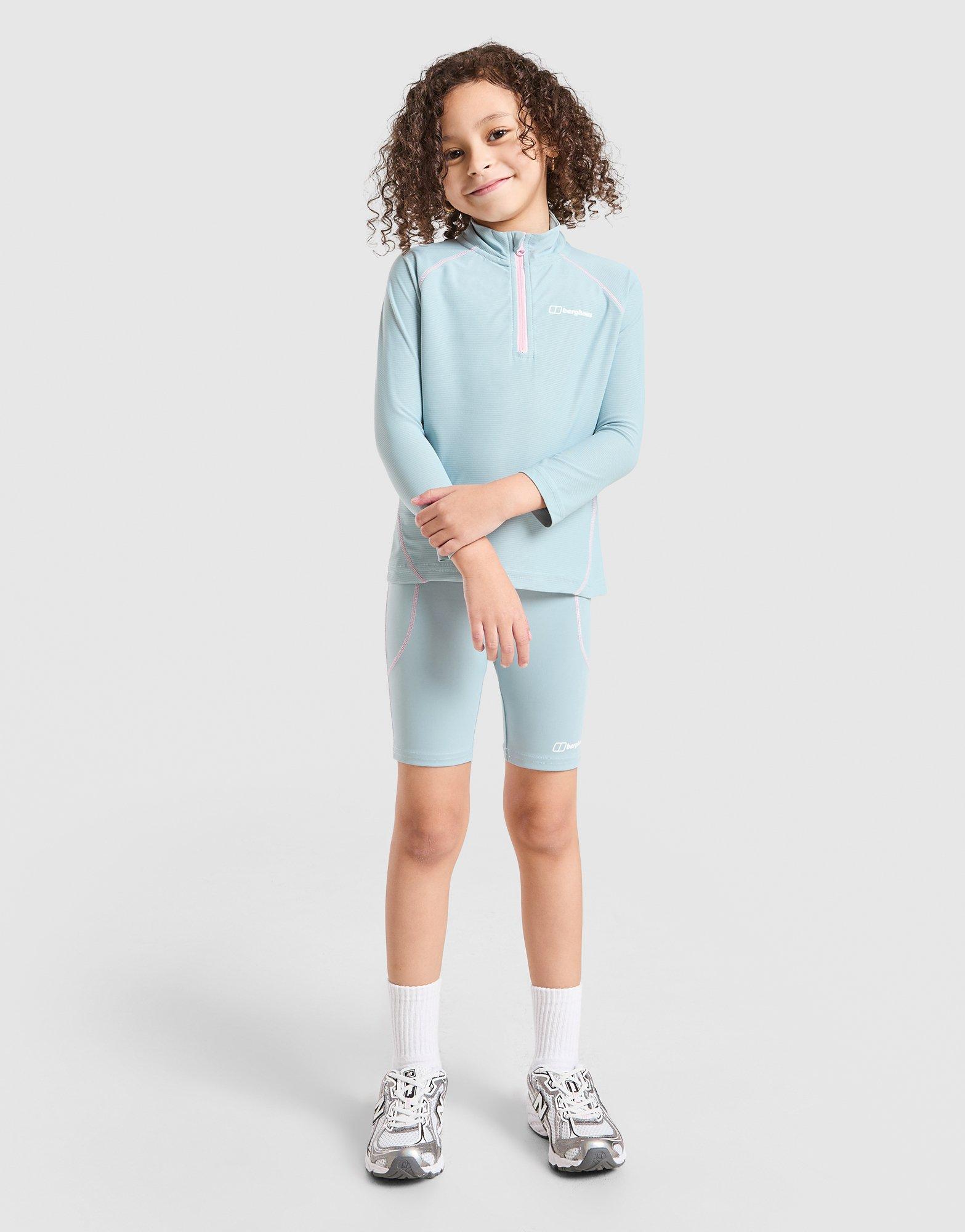 Berghaus Girls' Stride 1/4 Zip/Shorts Set Children