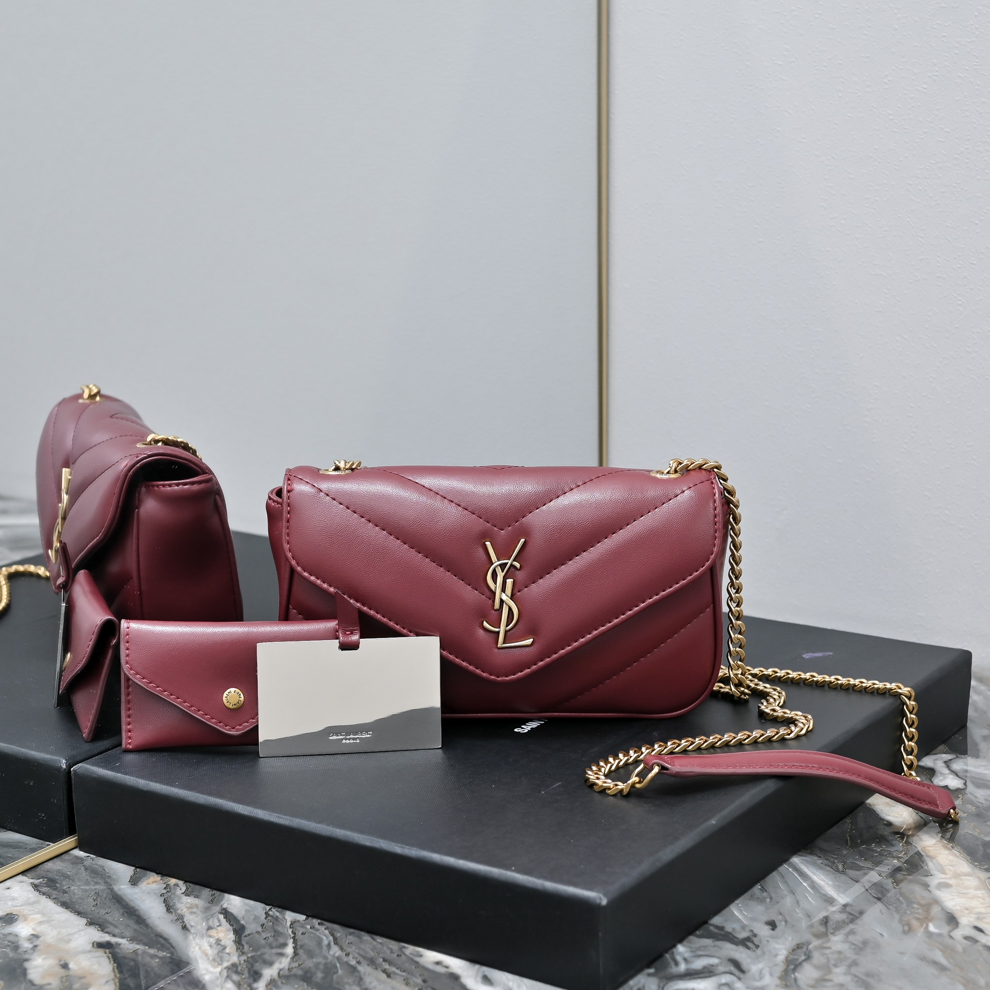 YSL Loulou Women Shoulder Bags 3-Size