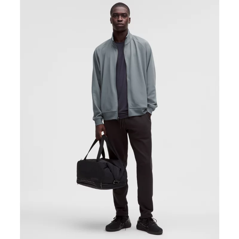 Relaxed-Fit Smooth Twill Track Jacket