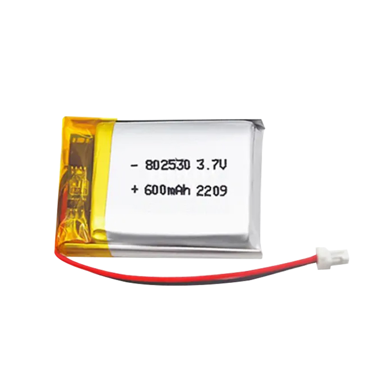 Pouch Lithium Ion Batteries 802050 802530 3.7v 800mAh 600mAh