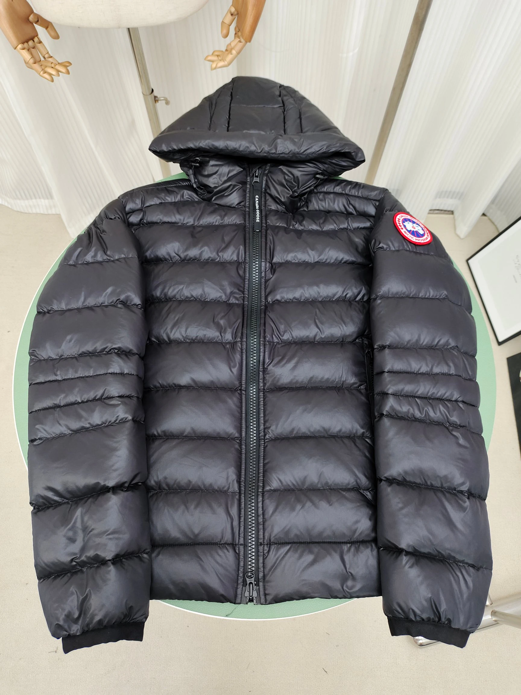 Canada Goose premium quality down jackets are made of 95% goose down.