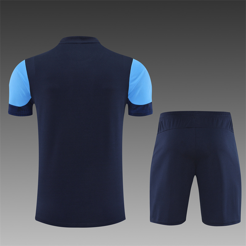 25/26 Marseille Short Sleeve Training Suit (Adult and Children's Set)