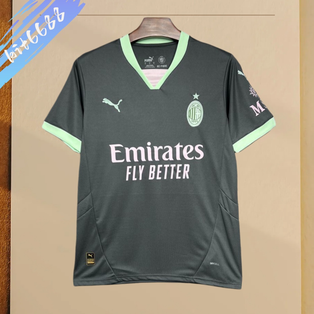 2024/2025 AC Milan Third Away Football Shirt (Fan Edition)