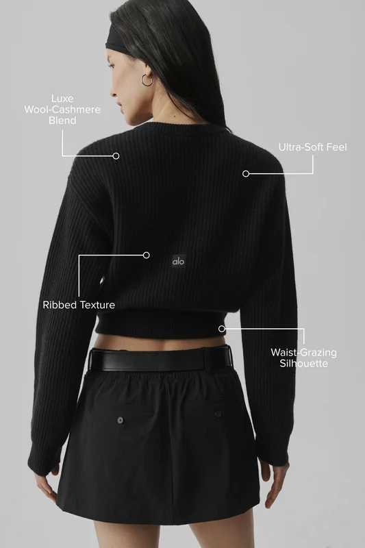 Cashmere Wool Harmony Cardigan