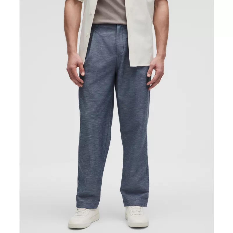 LuluLinen Pleated Trouser Regular