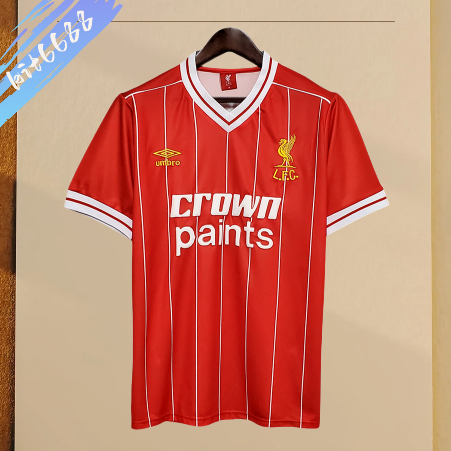 1984 Liverpool Retro Home Football Shirt