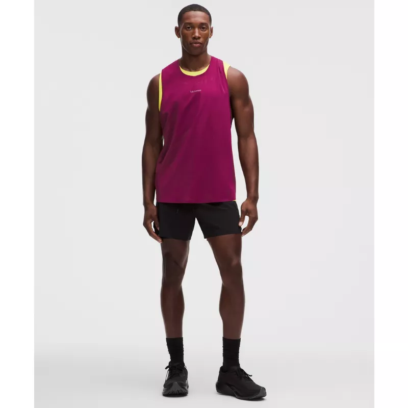 Men's Fast and Free Singlet Race Length