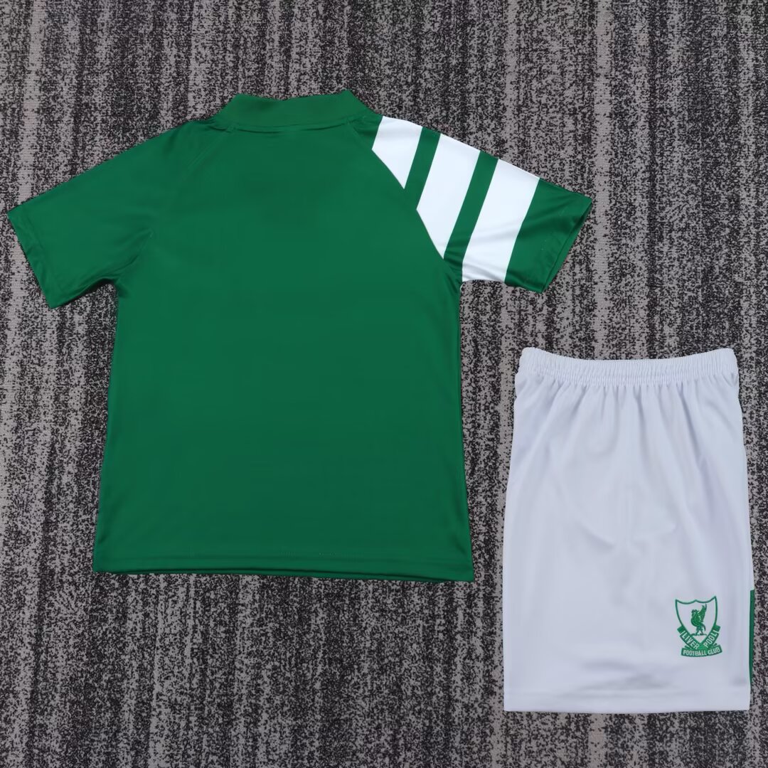 91/92 Liverpool Away Retro Football Shirt (Kids Kit）