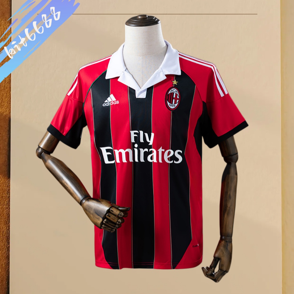2012/2013 AC Milan home Retro Football Shirt (Fan Edition)