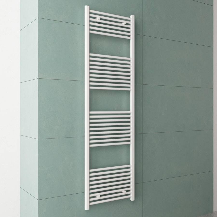 Termoarredo scaldasalviette 1800x550 mm bianco interasse 500 mm