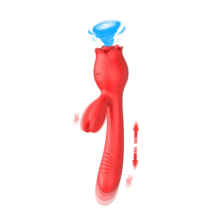 Mlovexy - Rose Vibrator G Spot Clitoral Stimulator