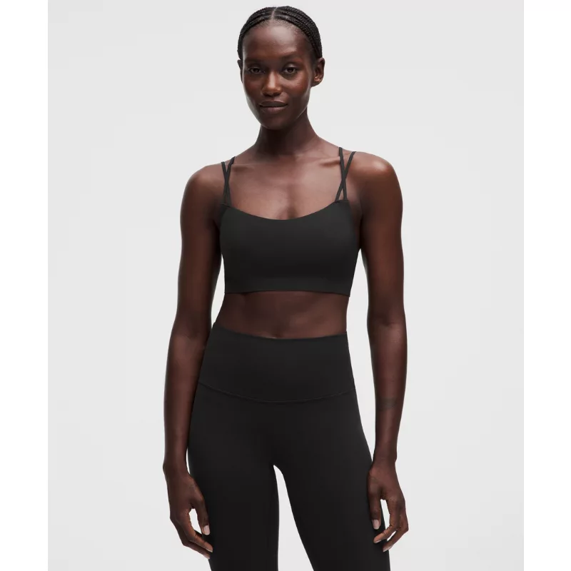 FlexyFlex Double-Strap Yoga Bra Light Support, A-C Cups