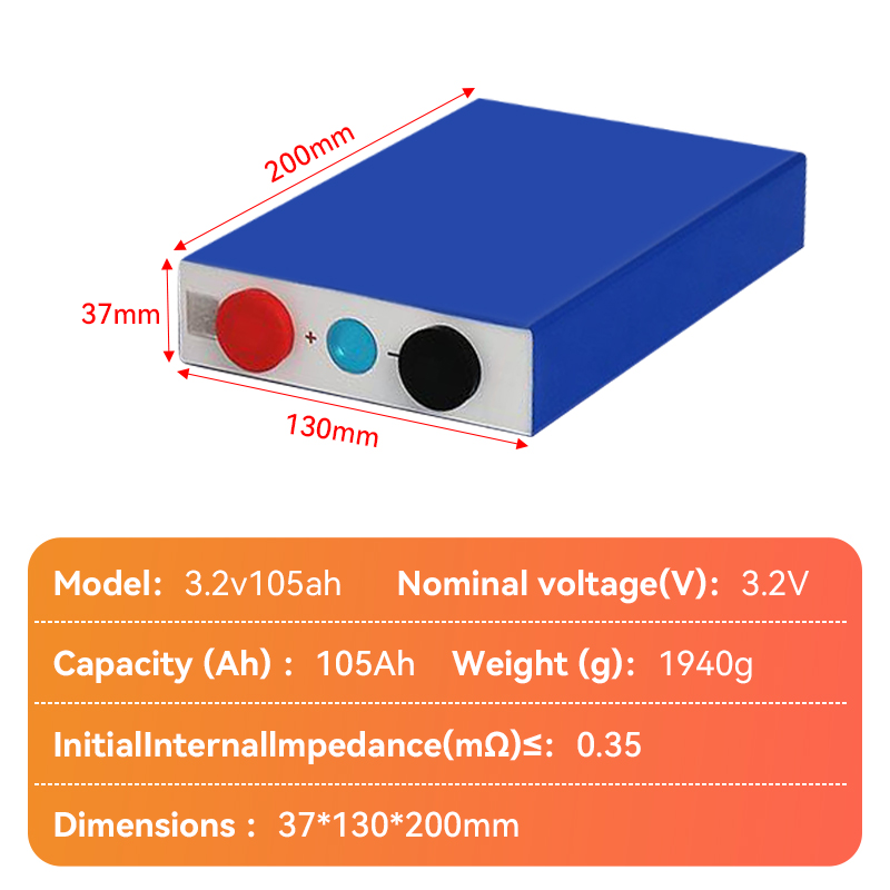 3.2v 105ah Lifepo4 Battery
