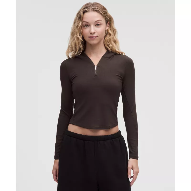 Hold Tight Hooded Half Zip