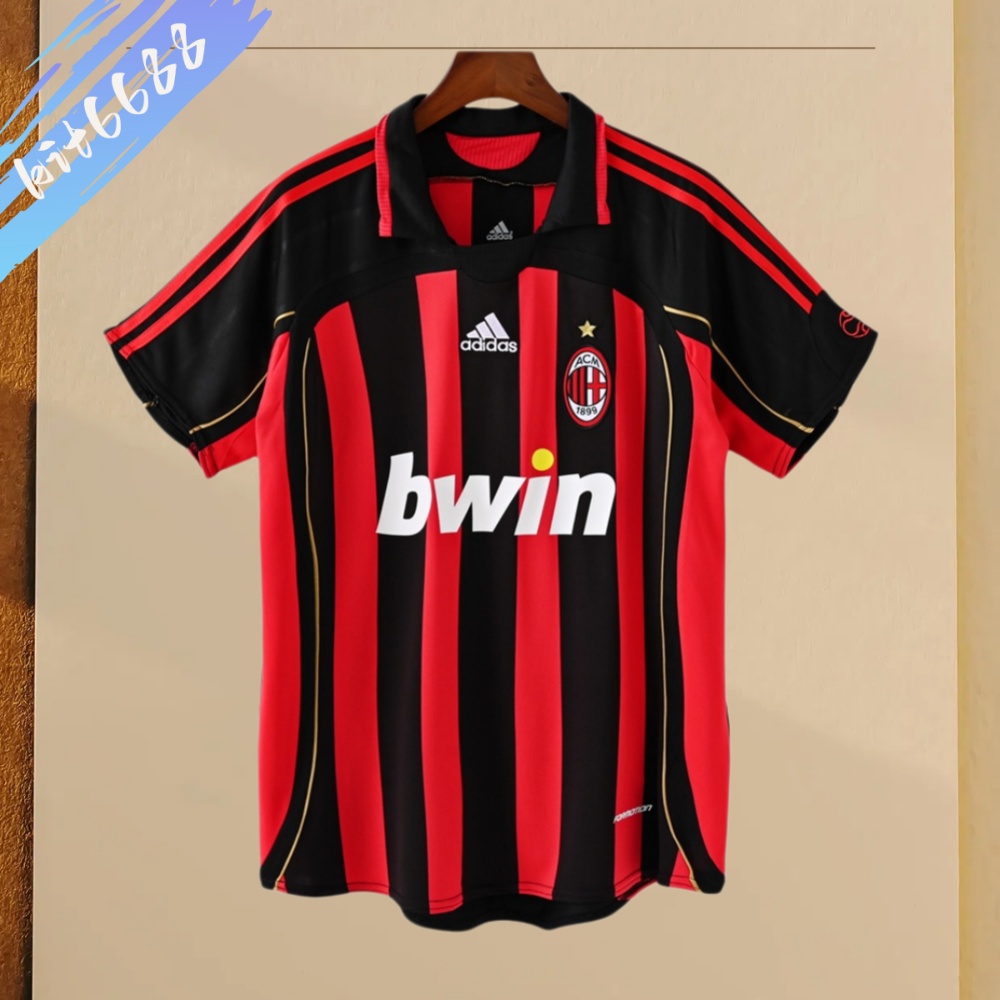 2006/2007 AC Milan Home Retro Football Shirt