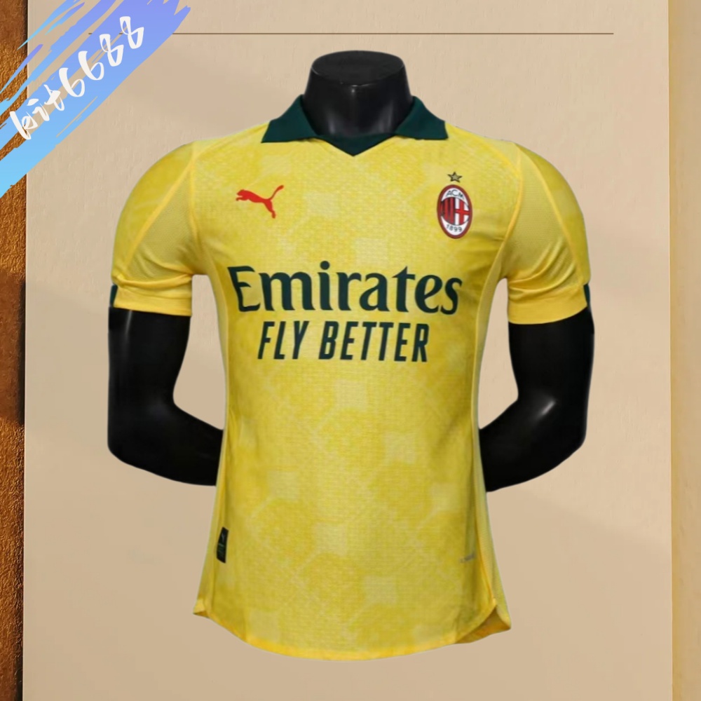 2025/2026 AC Milan Second Away Football Shirt (Player Edition)