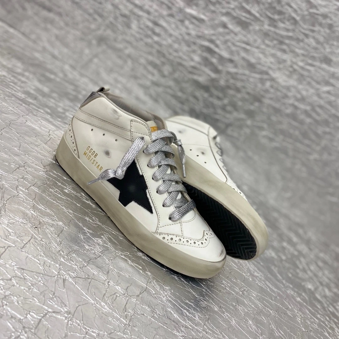 Golden Goose Mid Star Genuine Leather Custom Edition