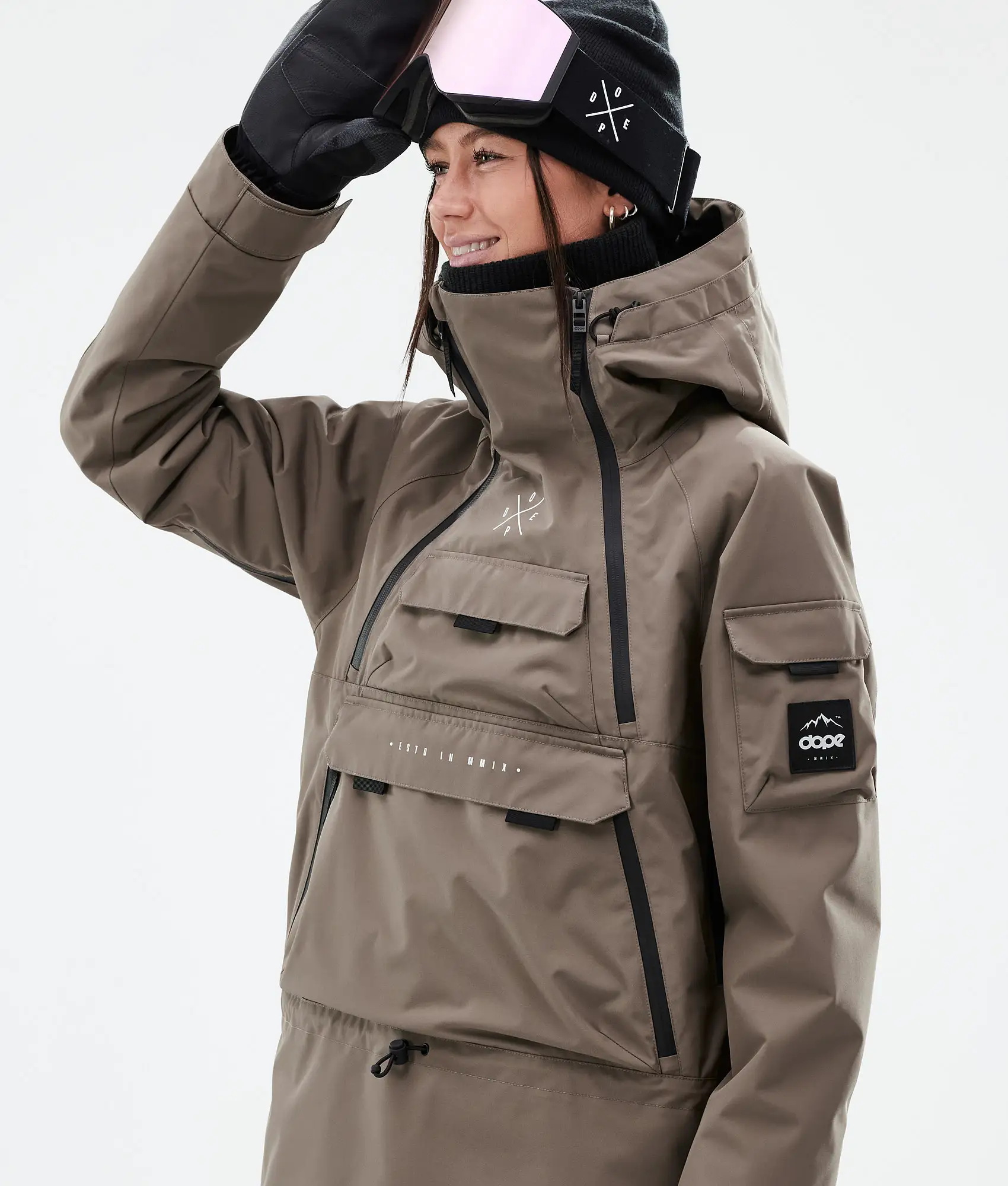 Akin W Snowboard Jacket Women Walnut