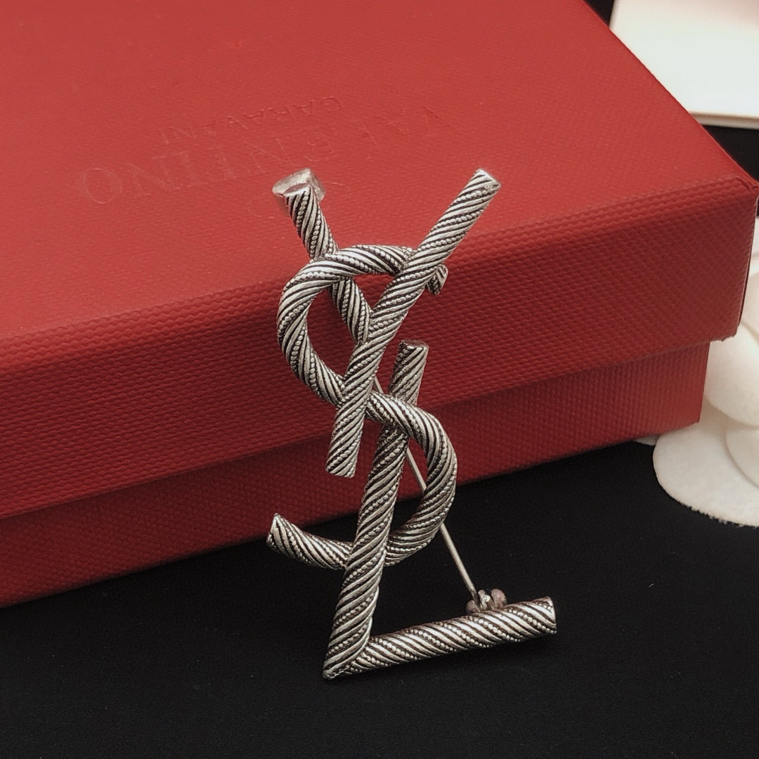 YSL Brooch