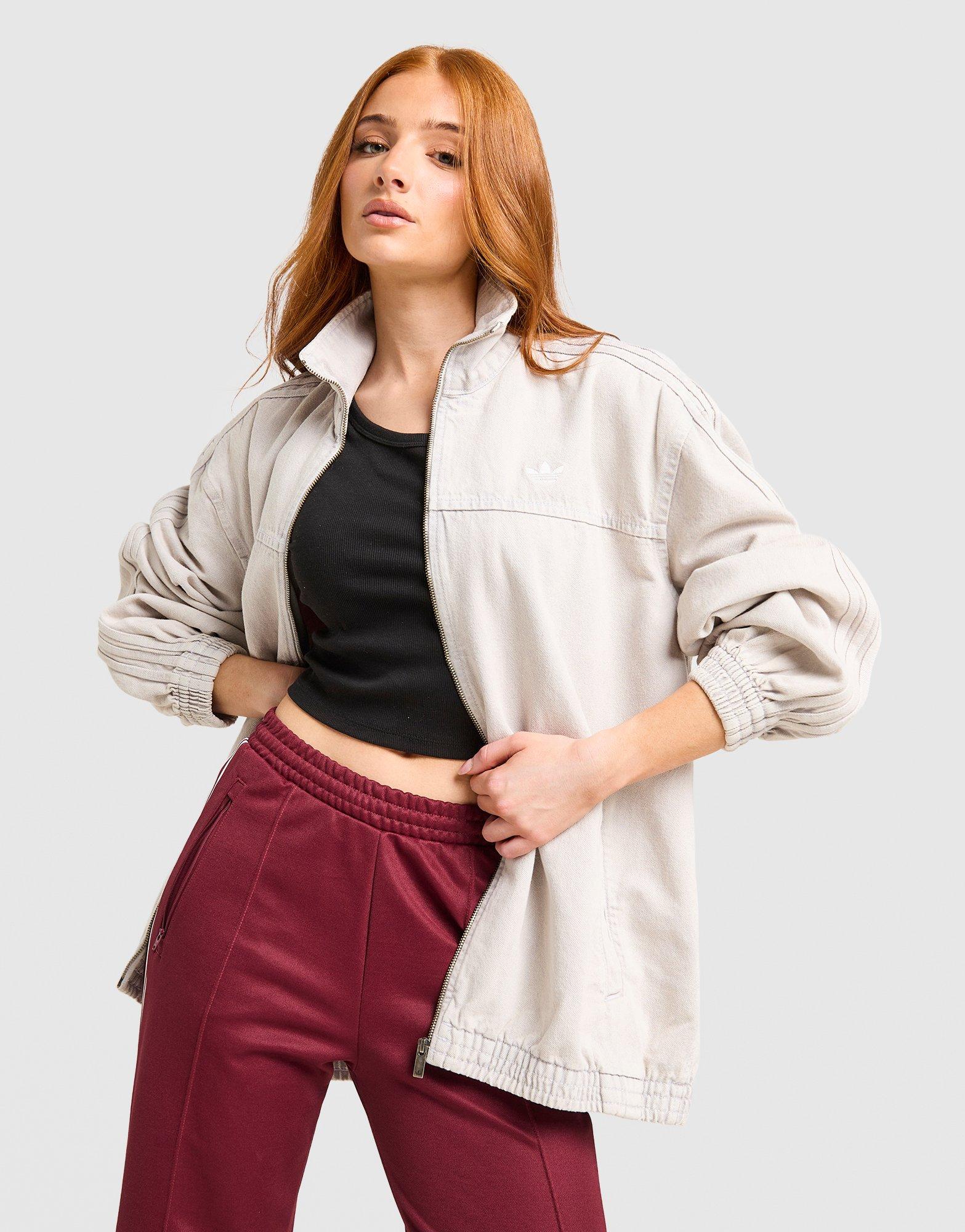 adidas Originals Oversized Denim Firebird Trainingsoberteil Damen