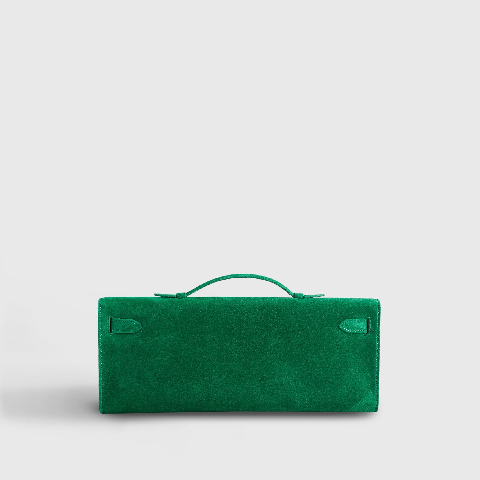 Hermès Kelly Cut Suede Cactus Gold Hardware