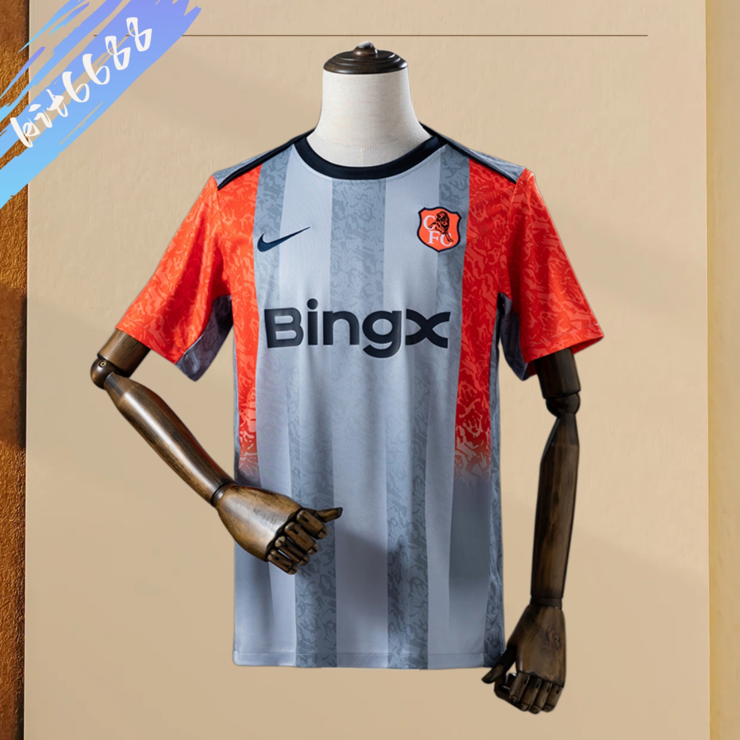 2025/2026 Chelsea Pre-Match Football Shirt (Fans version ）