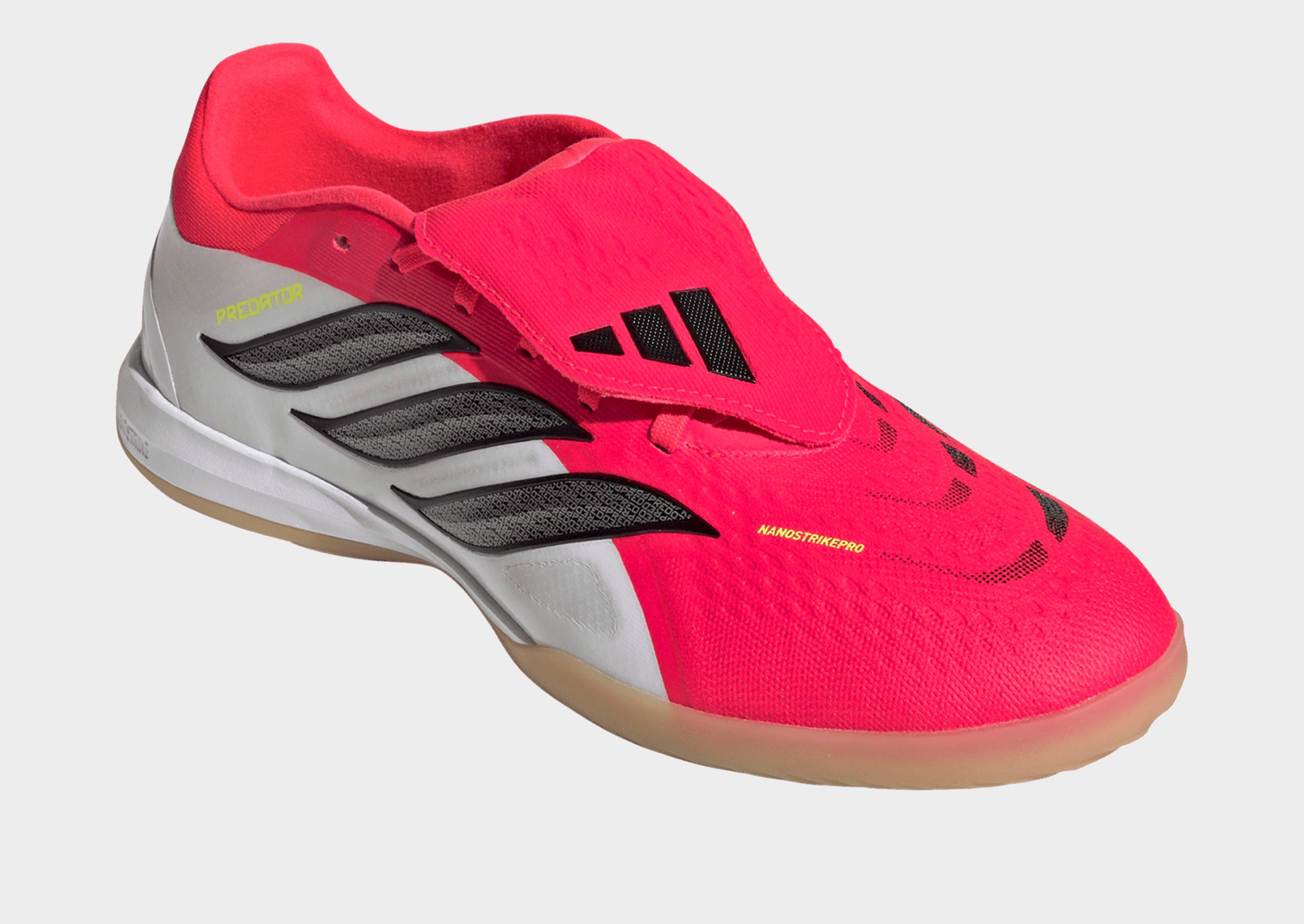 adidas Predator Pro Fußballschuh, Hallenböden, umschlagbare Zunge