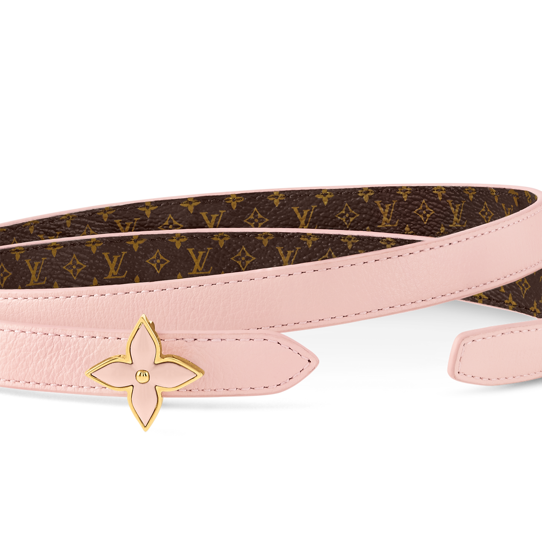LV Mini Flowergram15mm Reversible Belt M8800U