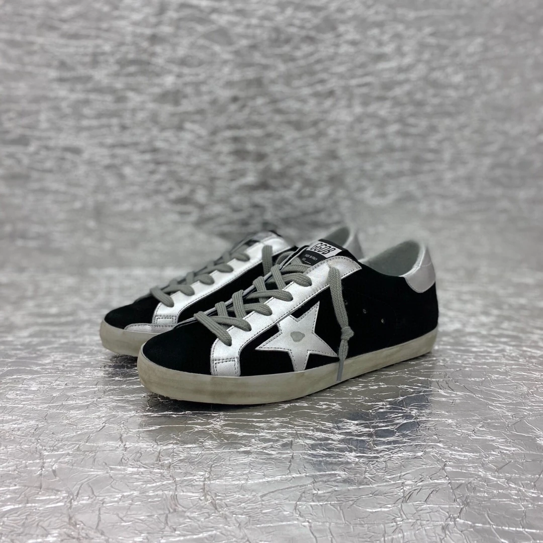 Golden Goose Super Star Dirty shoes made of top-grain cowhide