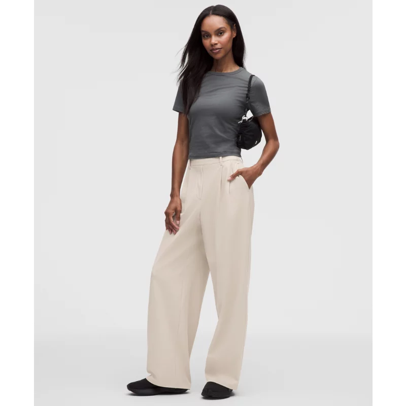 Daydrift High-Rise Wide-Leg Trouser Short