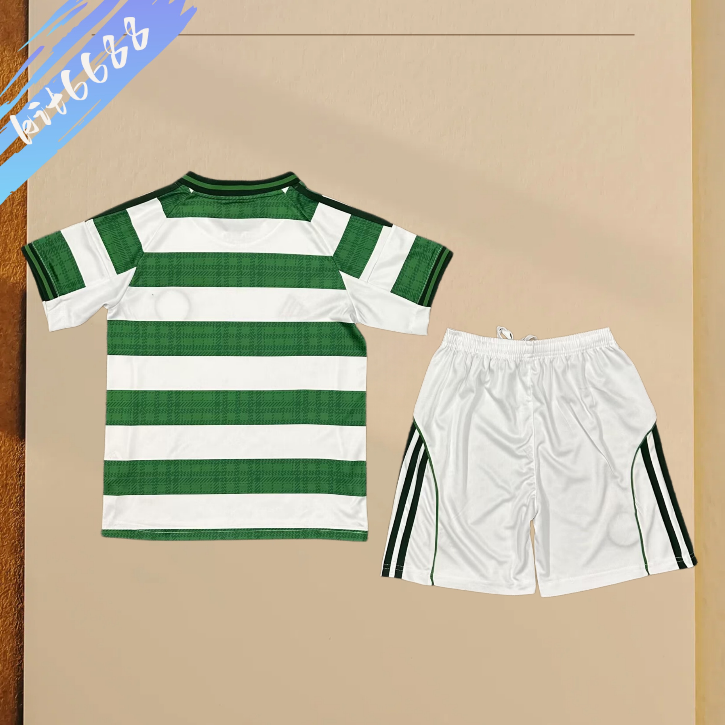 2025/2026 Celtics home  Football shirt (Adult Kids Kit socks）