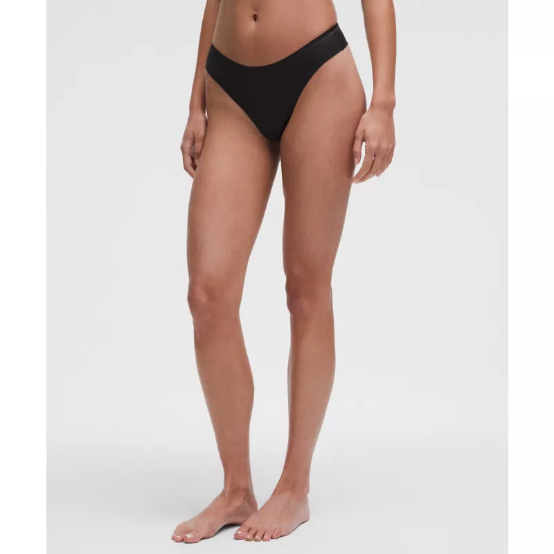 InvisiWear Mid-Rise Thong Underwear 3 Pack